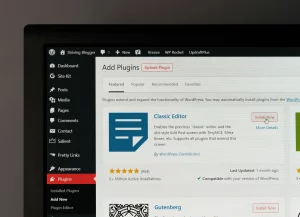 Wordpress admin